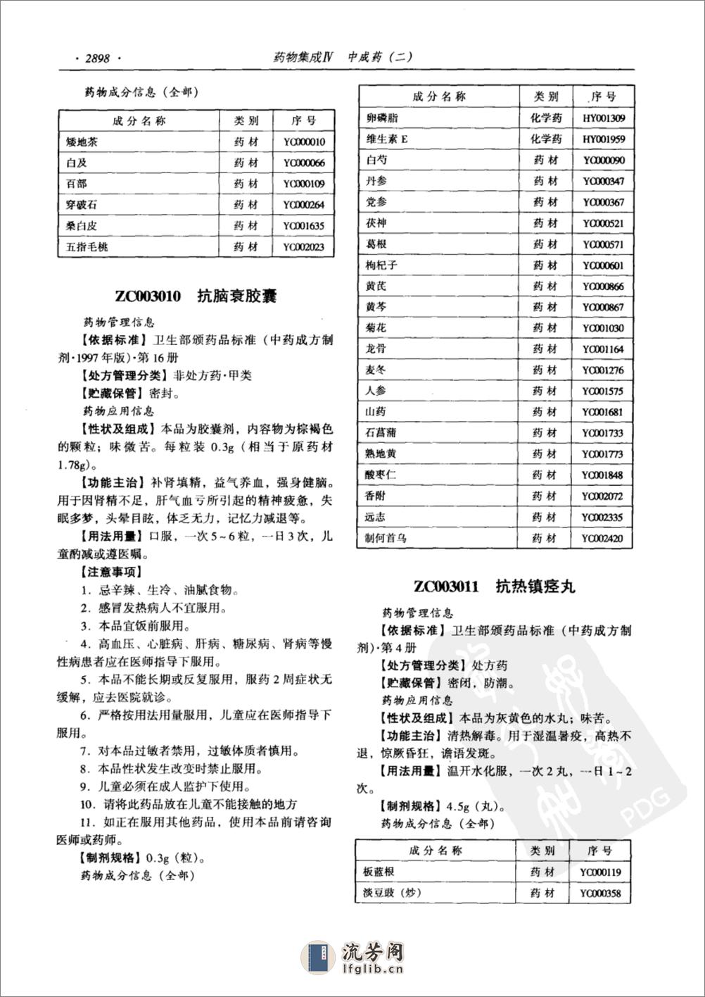 药物集成【IV】中成药（二）梁安鹏.李玉龙 - 第10页预览图