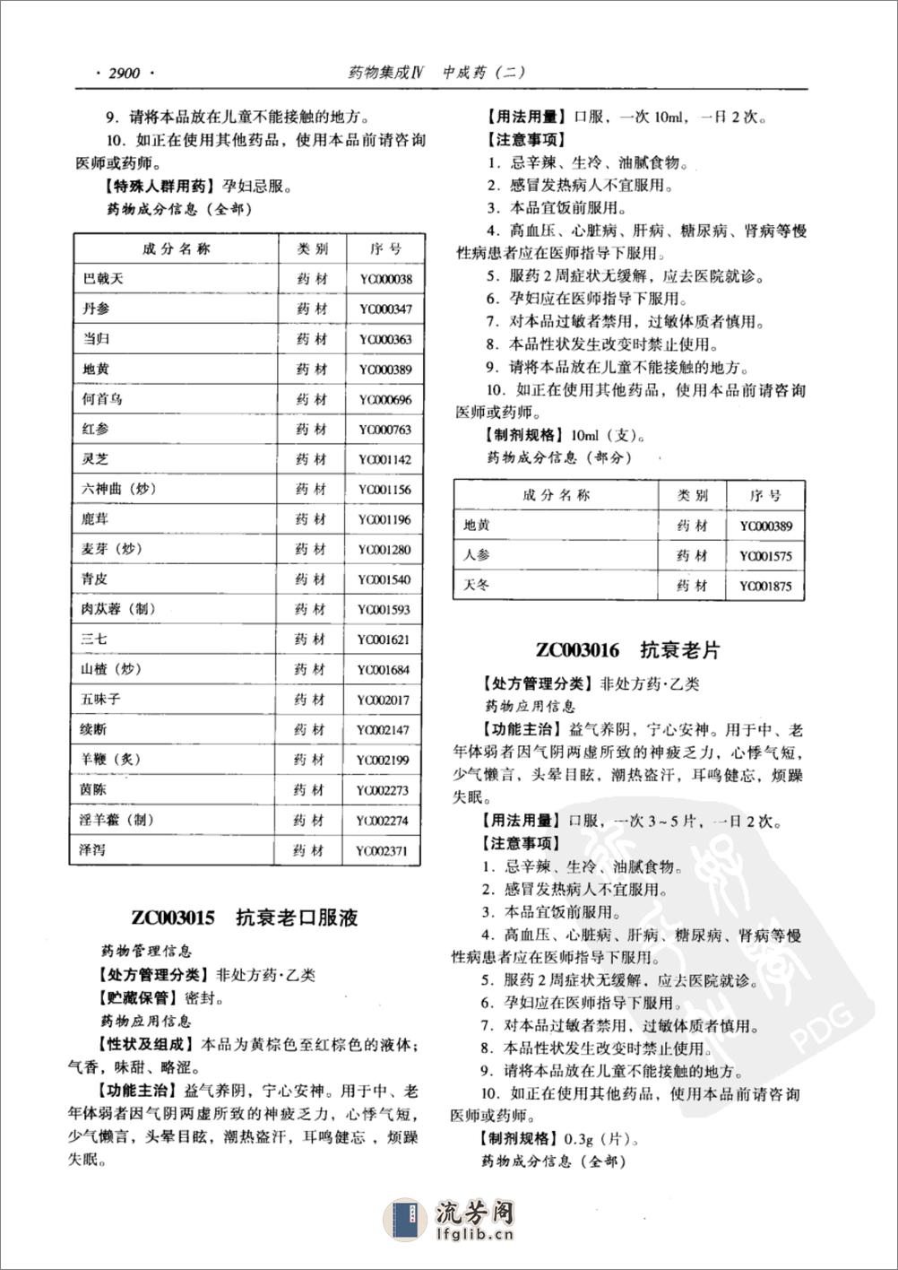 药物集成【IV】中成药（二）梁安鹏.李玉龙 - 第12页预览图