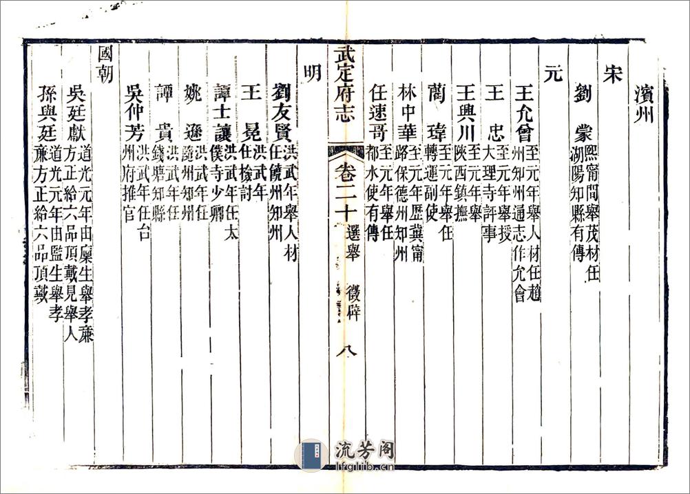 武定府志（咸丰）卷20-27 - 第9页预览图