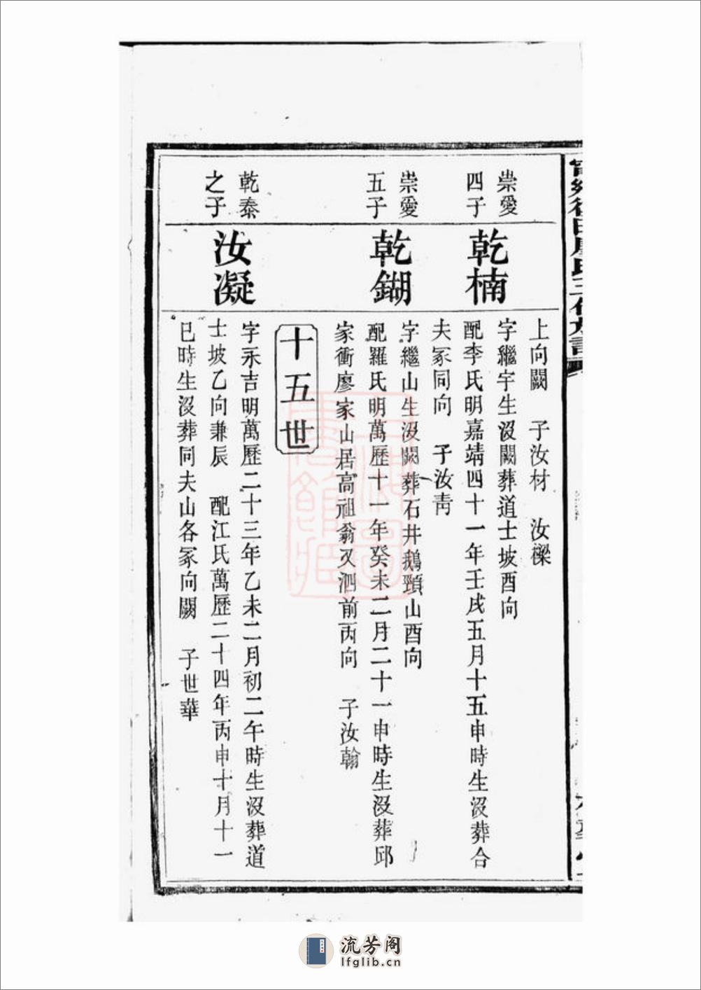 宁乡衡田廖氏五修族谱 - 第18页预览图