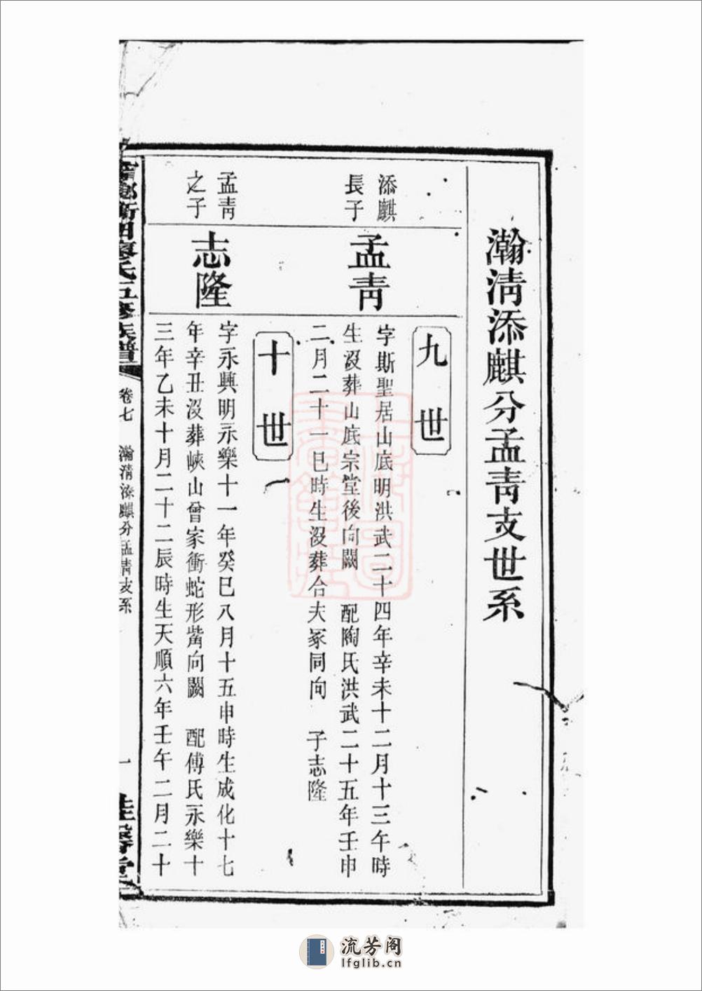 宁乡衡田廖氏五修族谱 - 第3页预览图