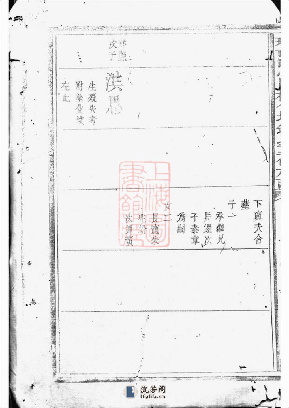 瑞邑田心冈桂竹盤钟氏重修族谱：不分卷：[瑞金] - 第11页预览图