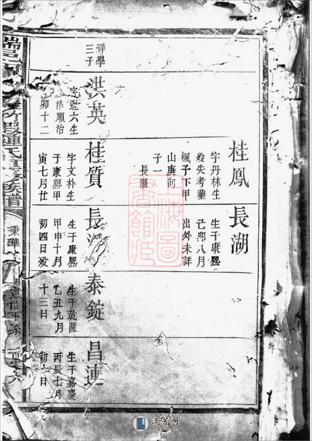 瑞邑田心冈桂竹盤钟氏重修族谱：不分卷：[瑞金] - 第2页预览图