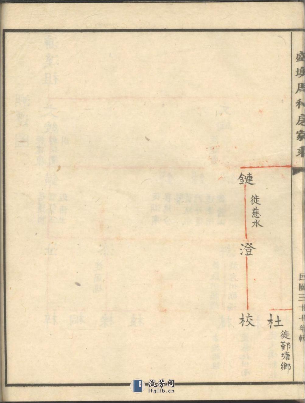 奉川盛墺周和房家乘_001 - 第12页预览图