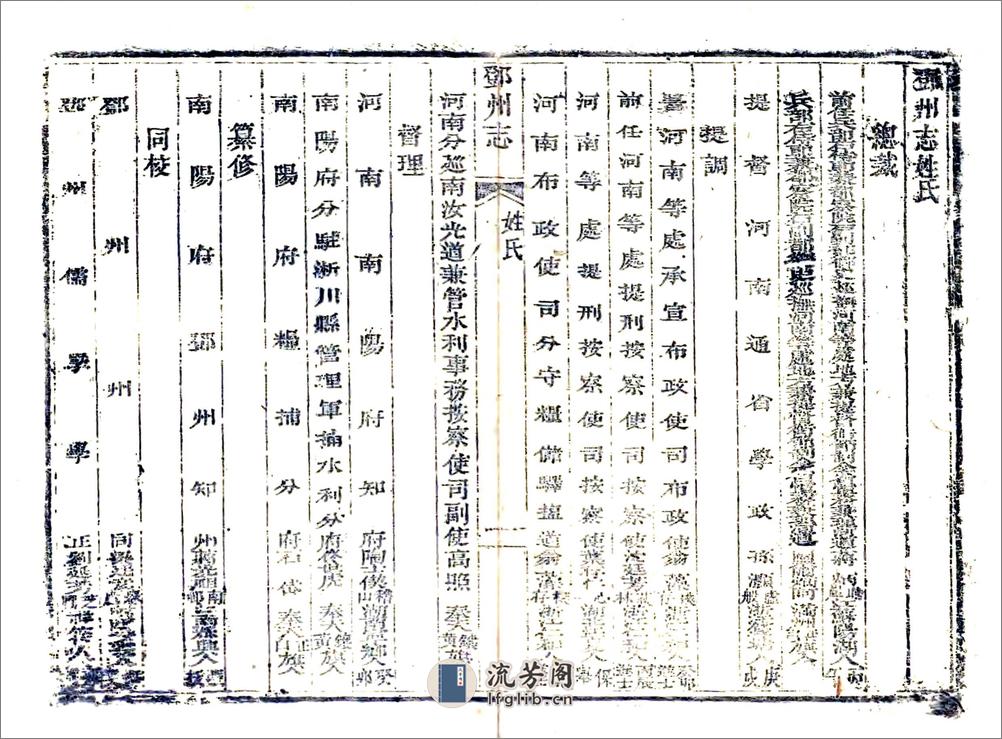 邓州志（乾隆） - 第8页预览图