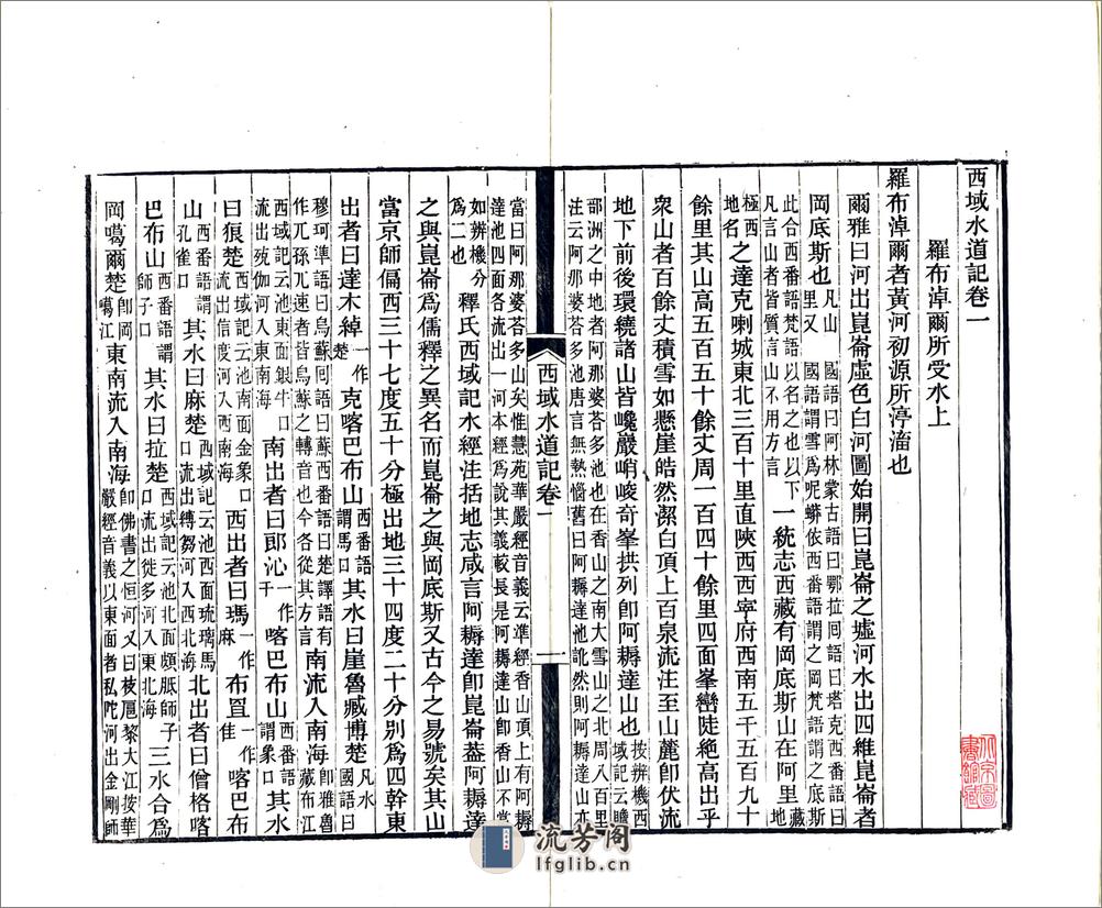 西域水道记（道光） - 第15页预览图