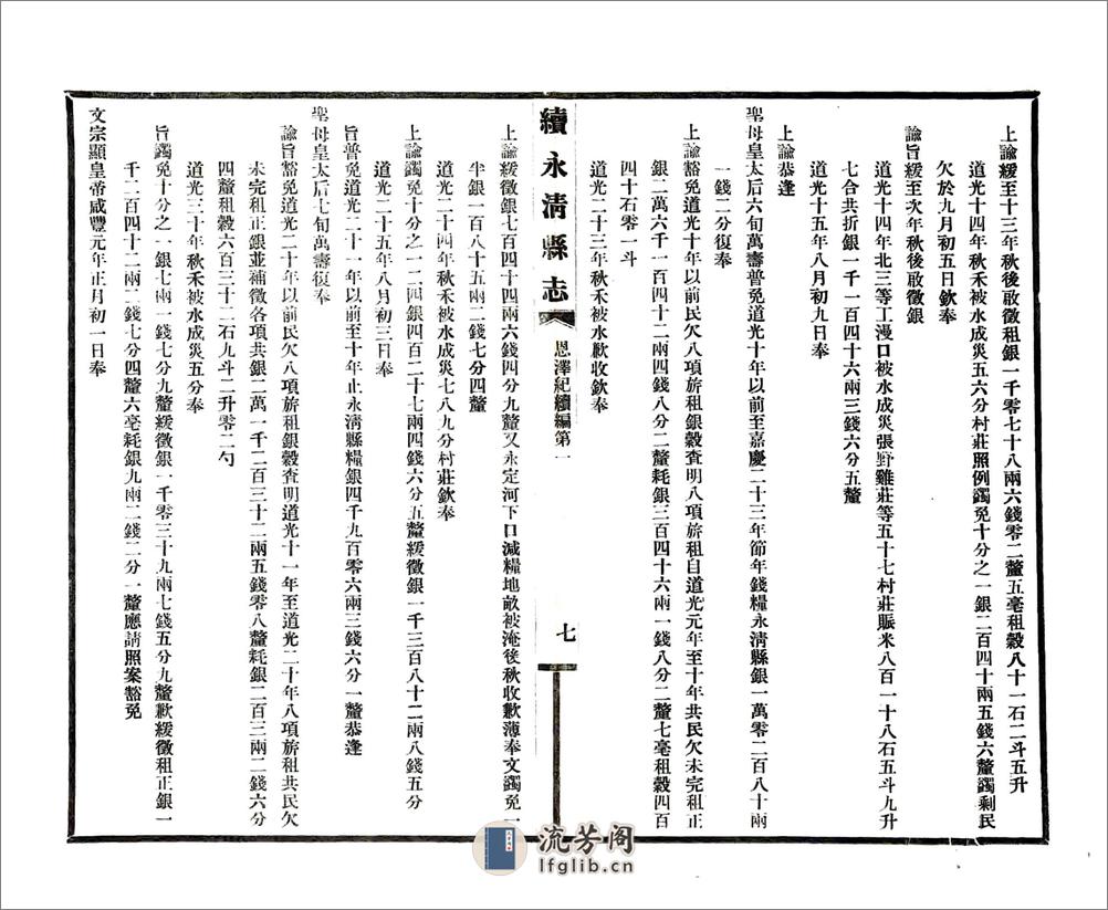 续永清县志（光绪民国铅印本） - 第15页预览图