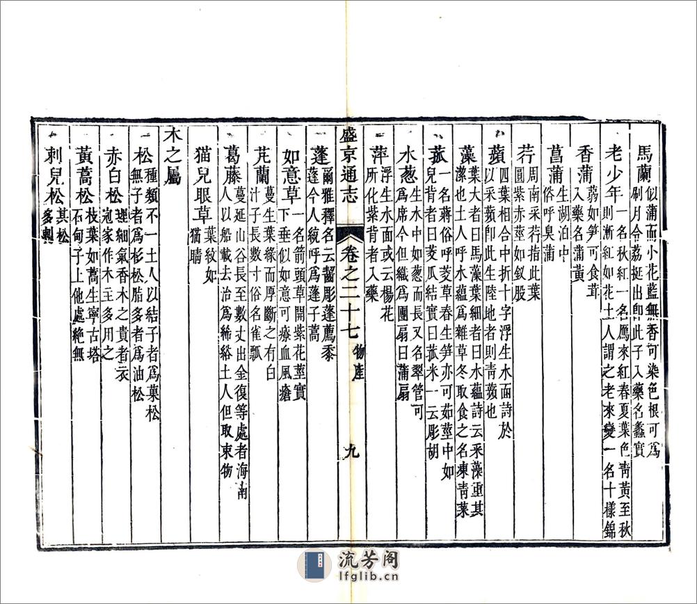 盛京通志（乾隆元年）卷27-48 - 第9页预览图