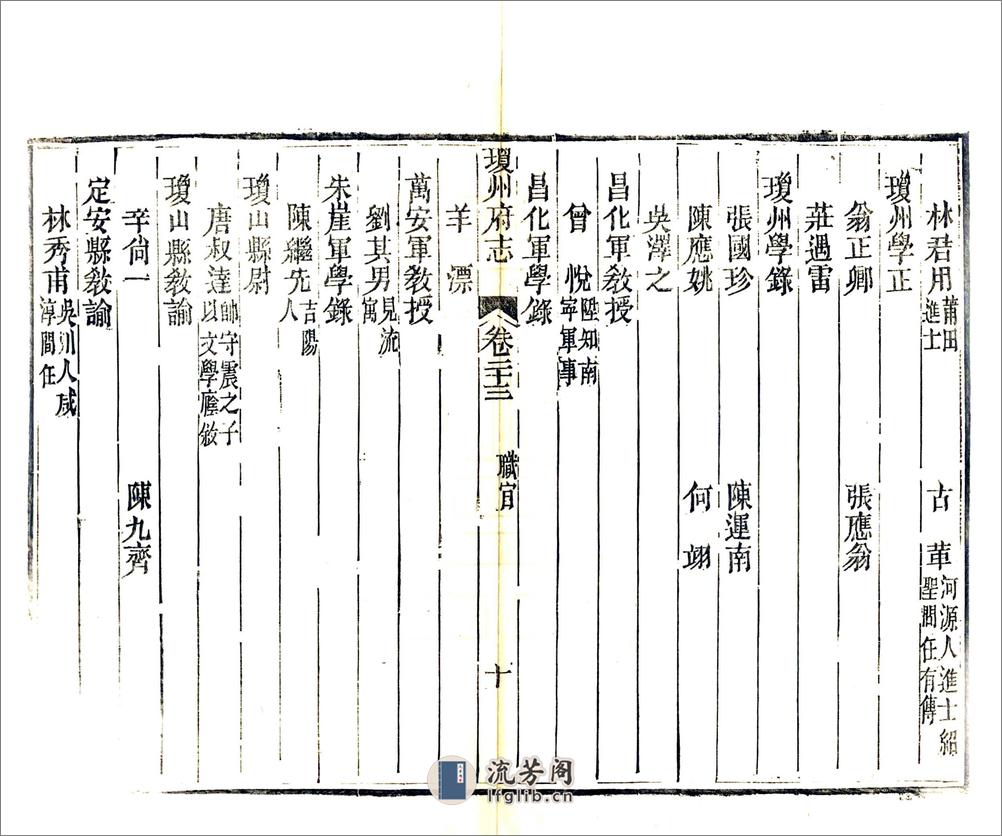 琼州府志（道光光绪刻本）卷23-44 - 第10页预览图