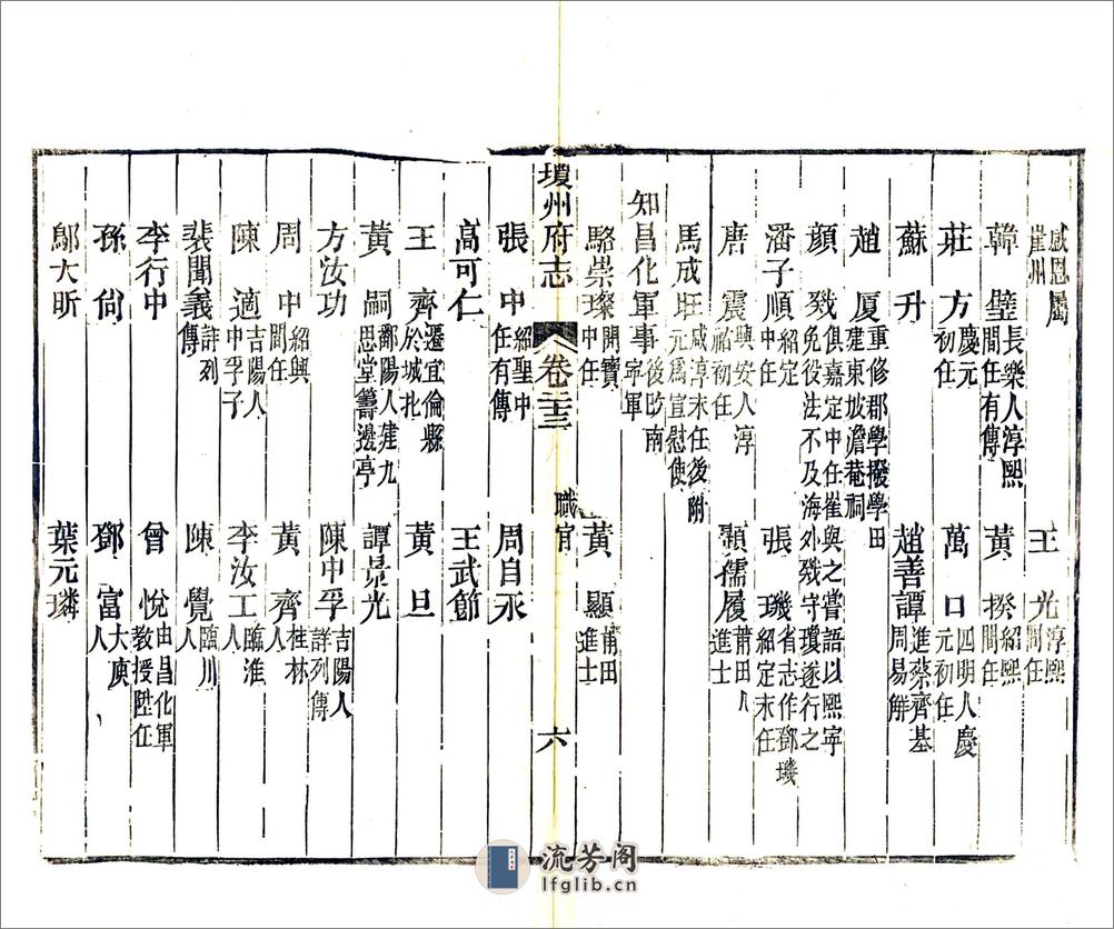 琼州府志（道光光绪刻本）卷23-44 - 第6页预览图