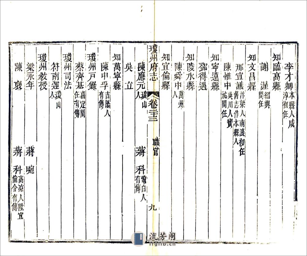 琼州府志（道光光绪刻本）卷23-44 - 第9页预览图