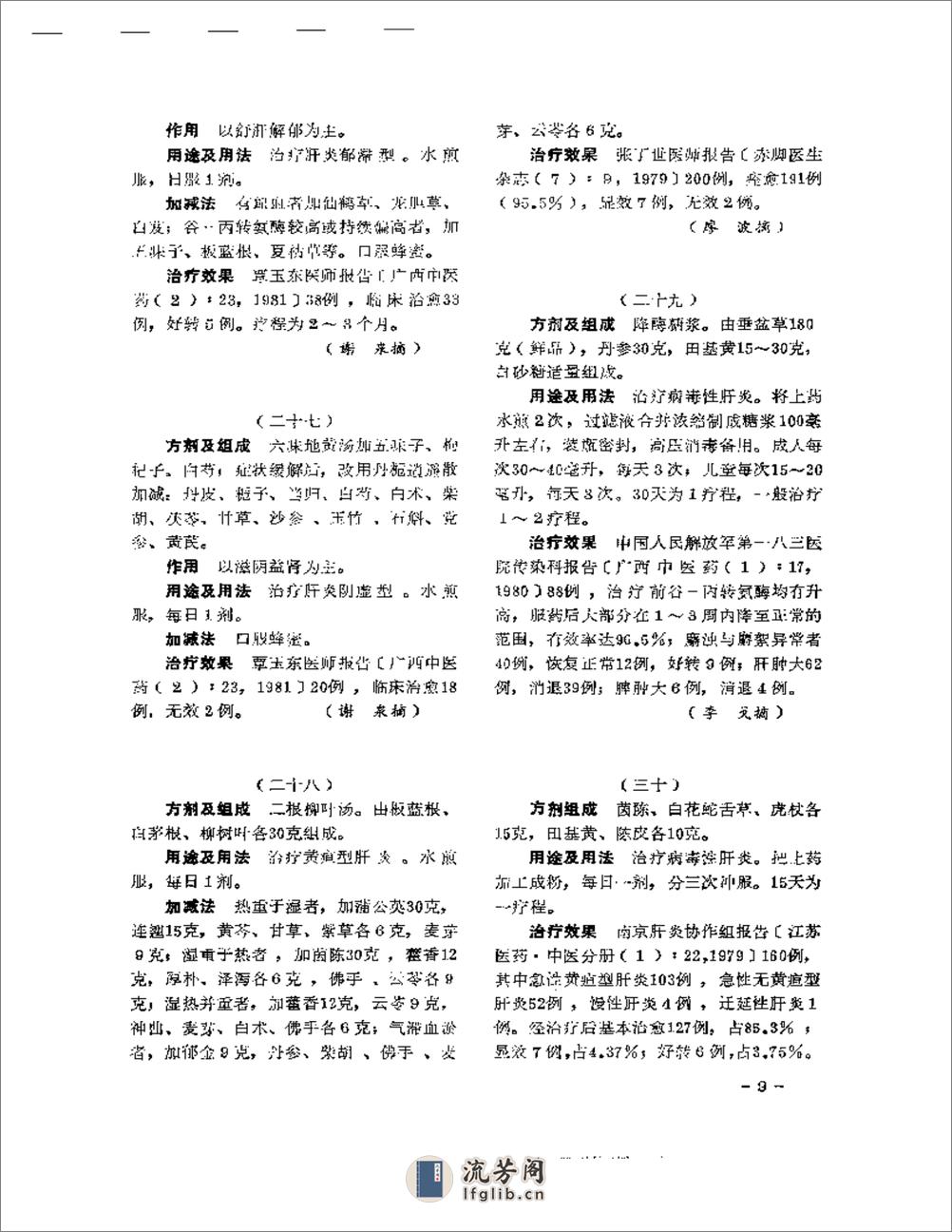 医学文摘 中医最新临床经验精华（1977-1981年） - 第13页预览图