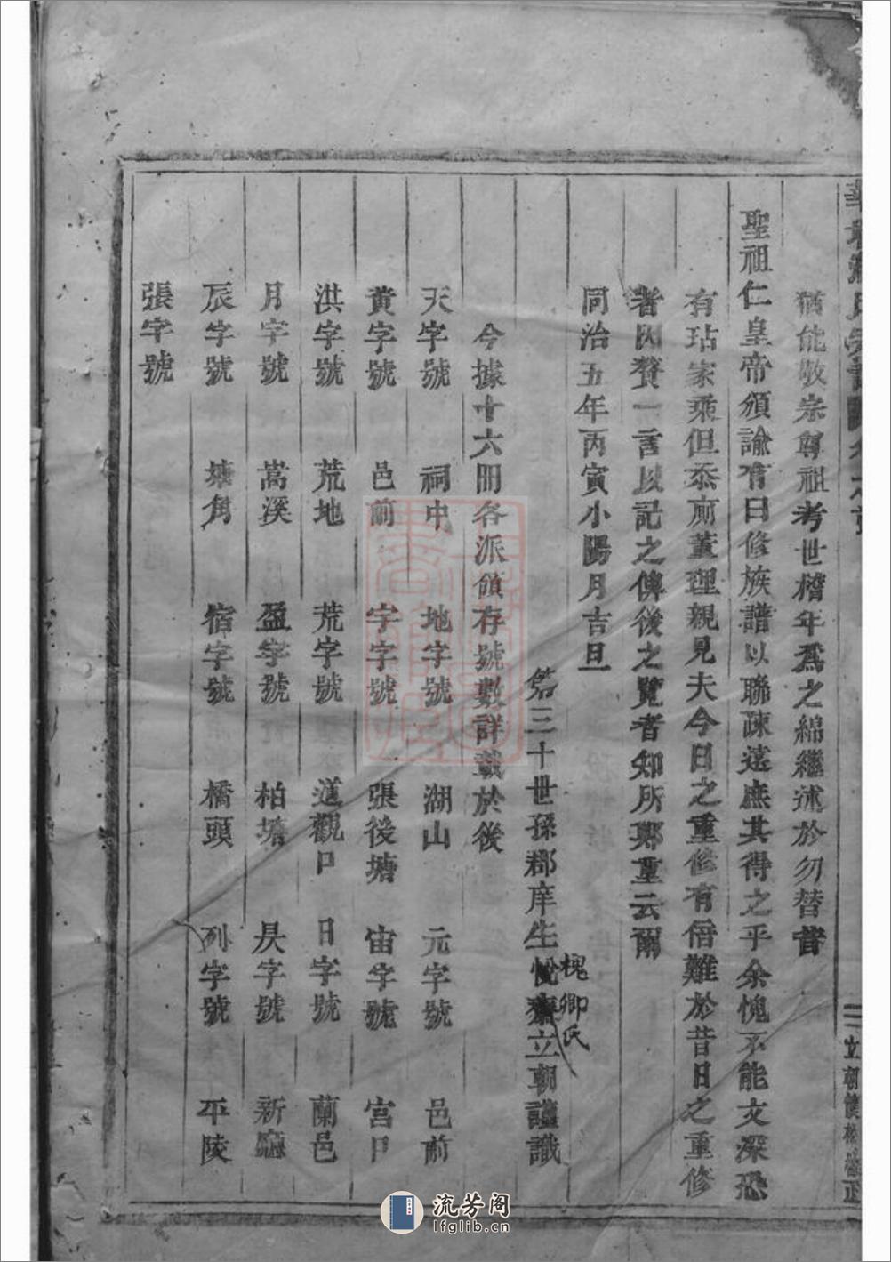 华牆潘氏宗谱：十四卷：[浦江] - 第13页预览图