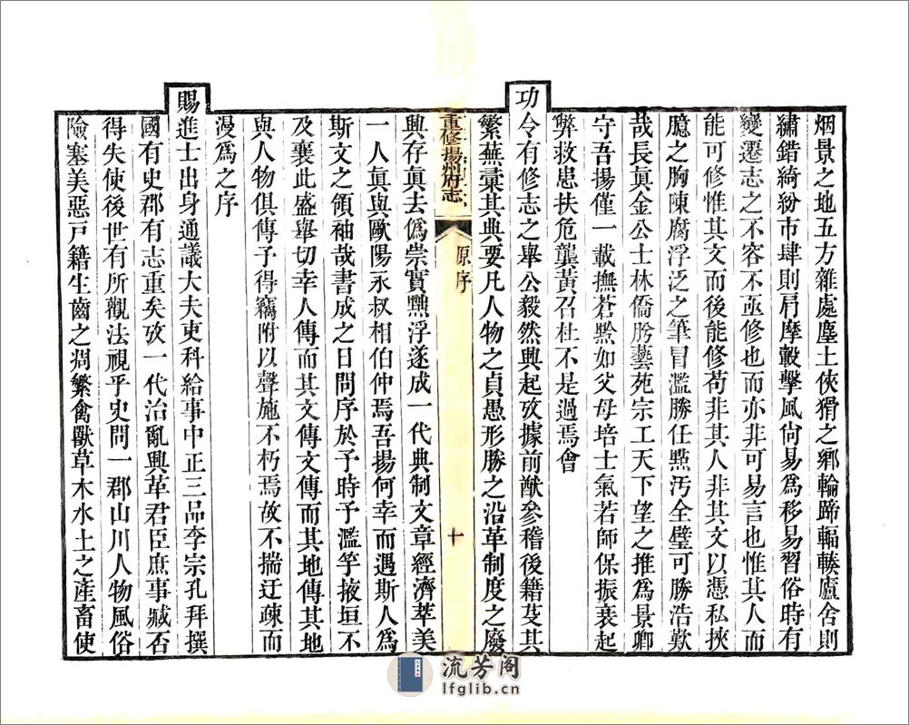 重修扬州府志（嘉庆） - 第20页预览图