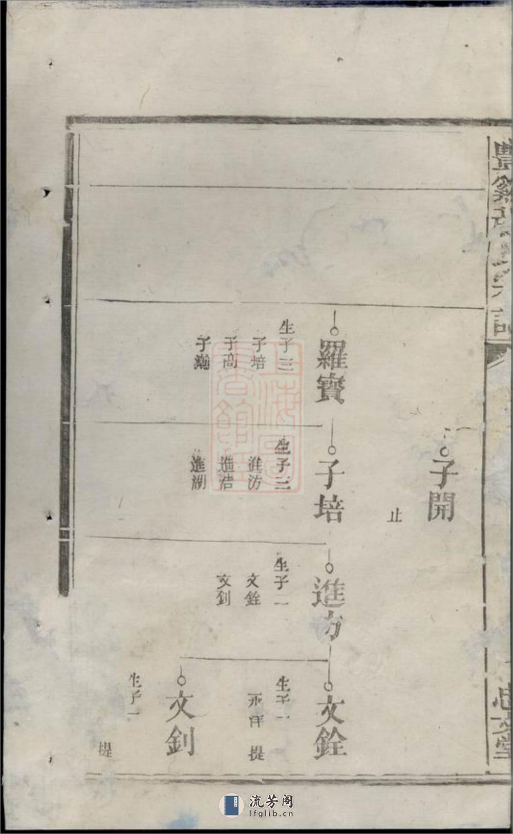 丰溪张氏宗谱：[广丰] - 第11页预览图