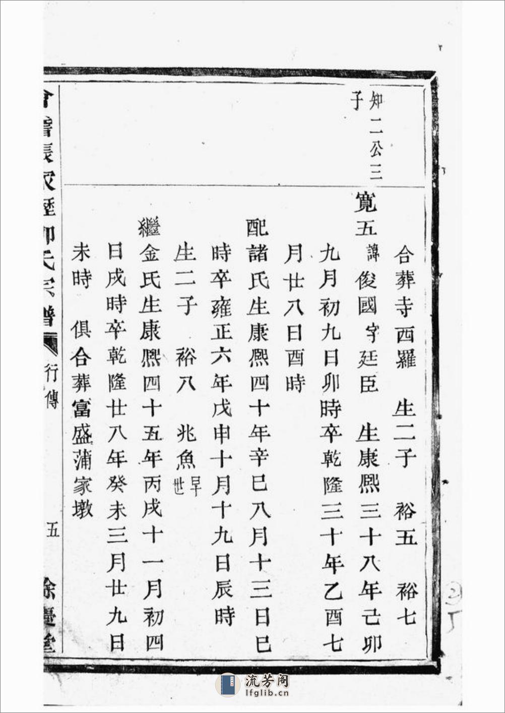会稽张家沥柳氏宗谱 - 第10页预览图