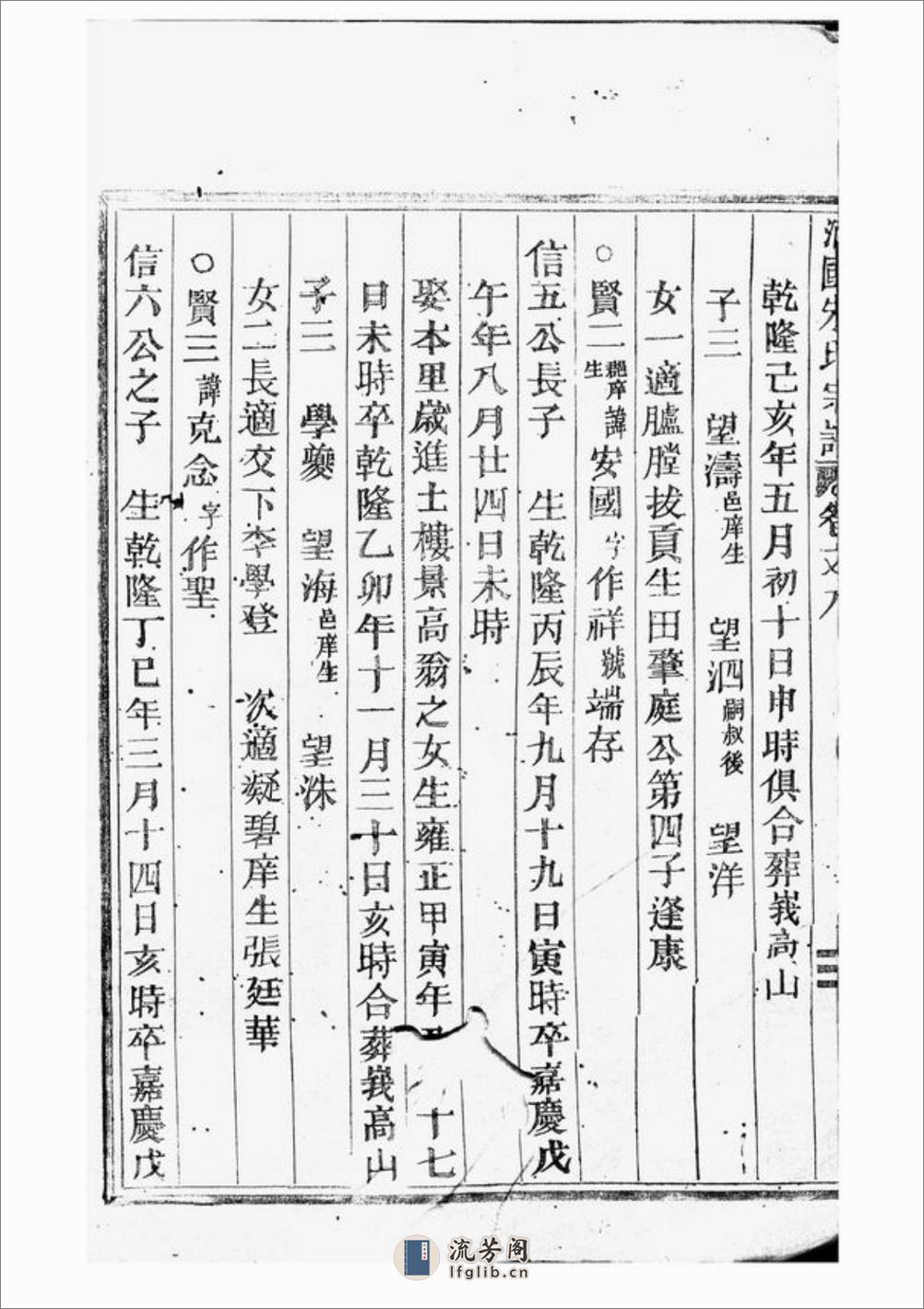 沛国郡新建朱氏宗谱：[缙云] - 第3页预览图