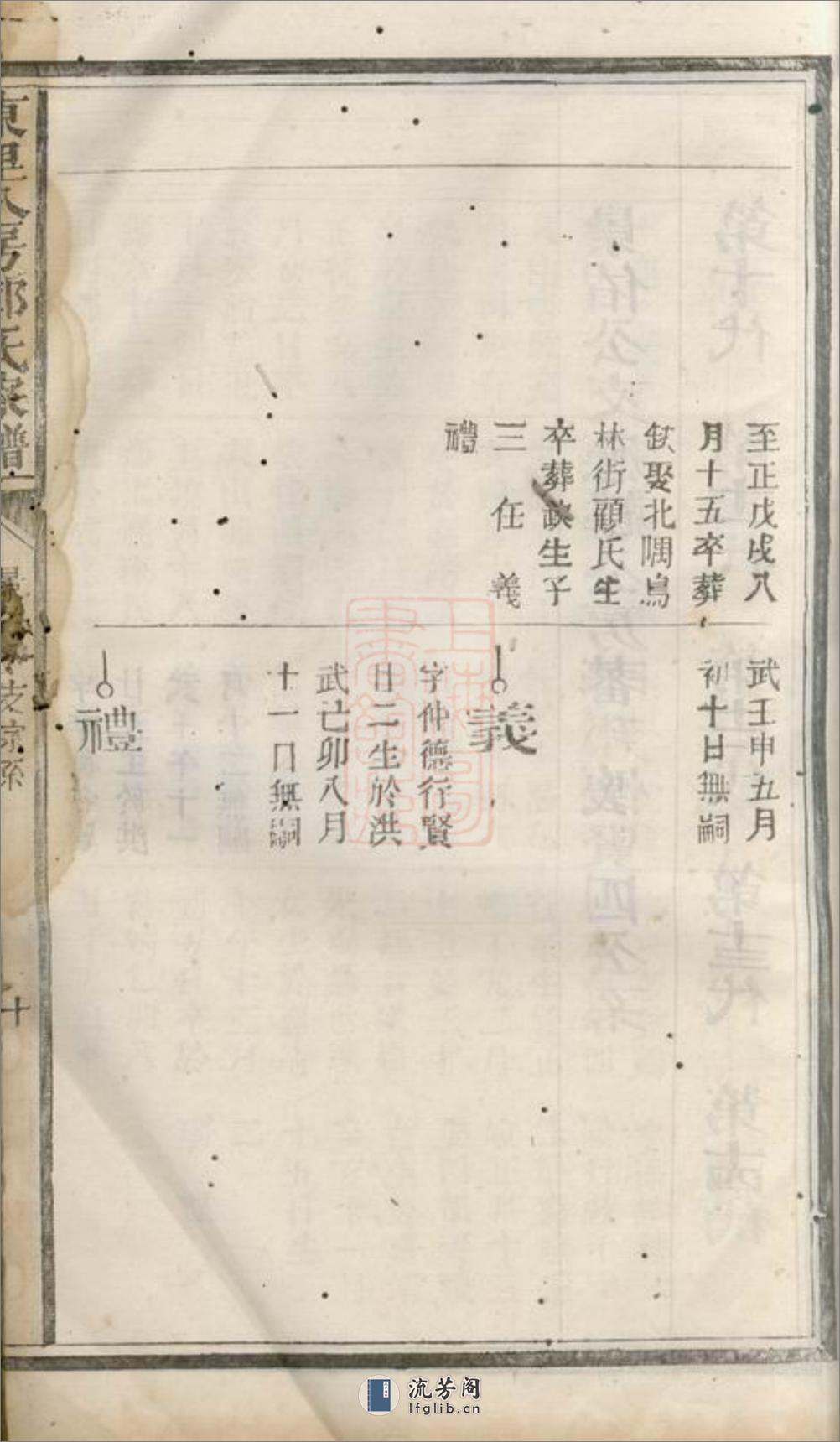 东里八房郑氏家谱：不分卷：[广丰] - 第20页预览图