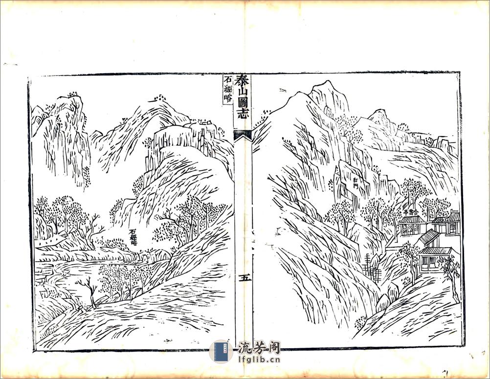 泰山图志（乾隆） - 第15页预览图