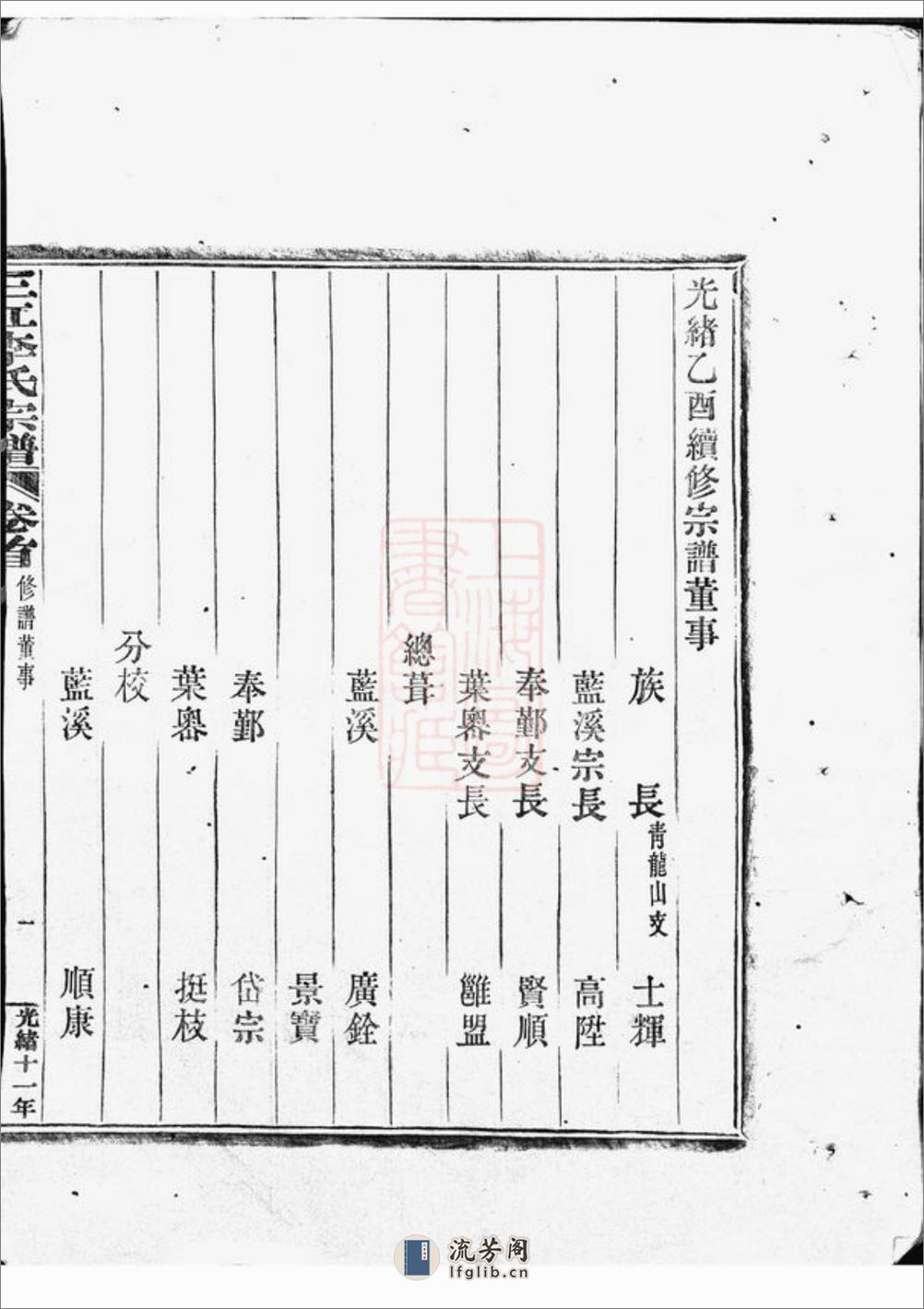 三江李氏宗谱：二十二卷，首一卷，末一卷：[浙江] - 第20页预览图