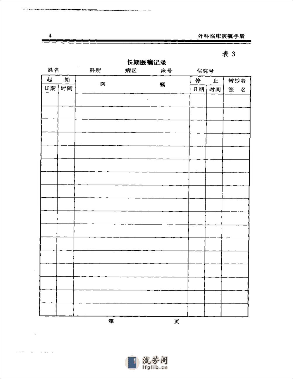 外科临床医嘱手册 - 第18页预览图