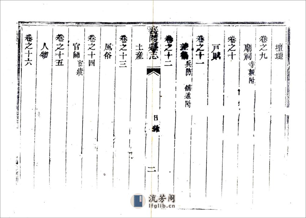 襄陵县志（光绪） - 第13页预览图