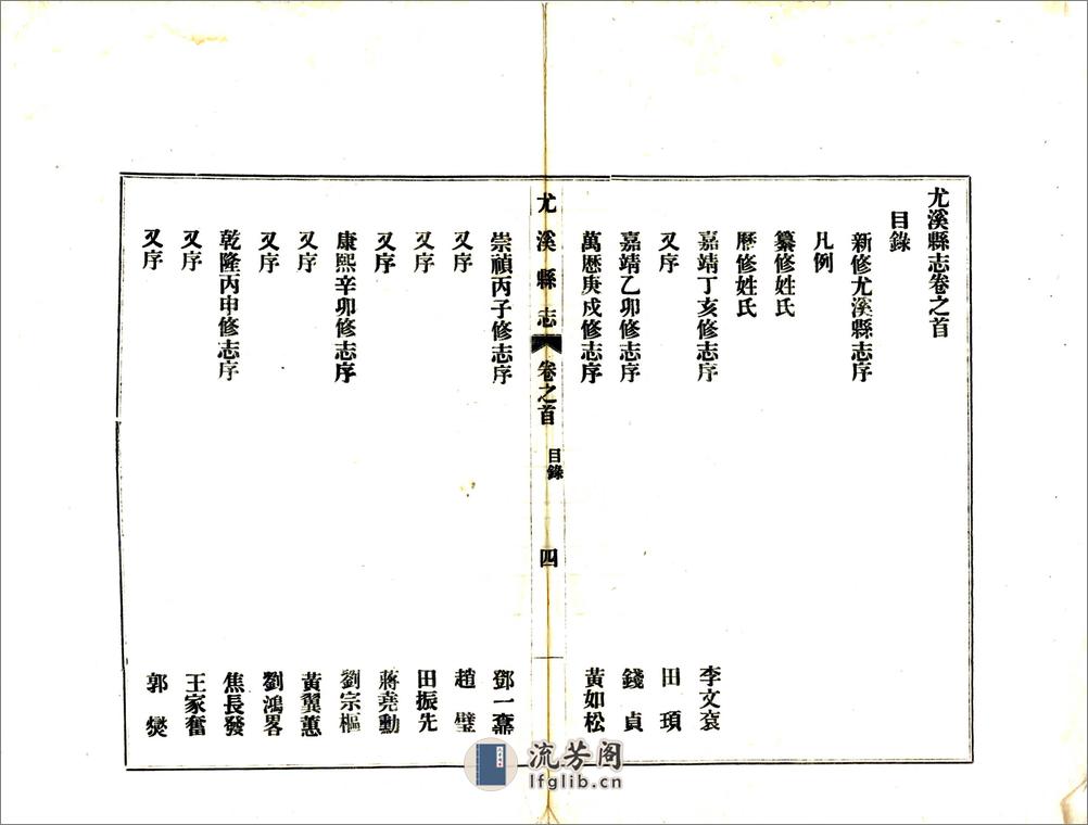 尤溪县志（民国） - 第5页预览图