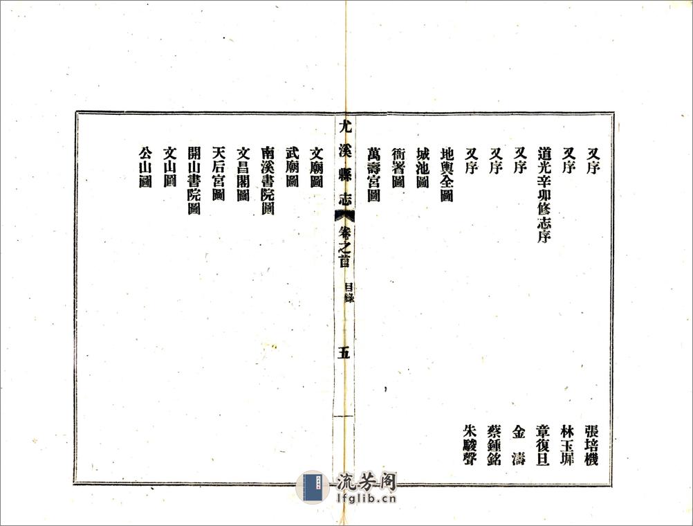 尤溪县志（民国） - 第6页预览图