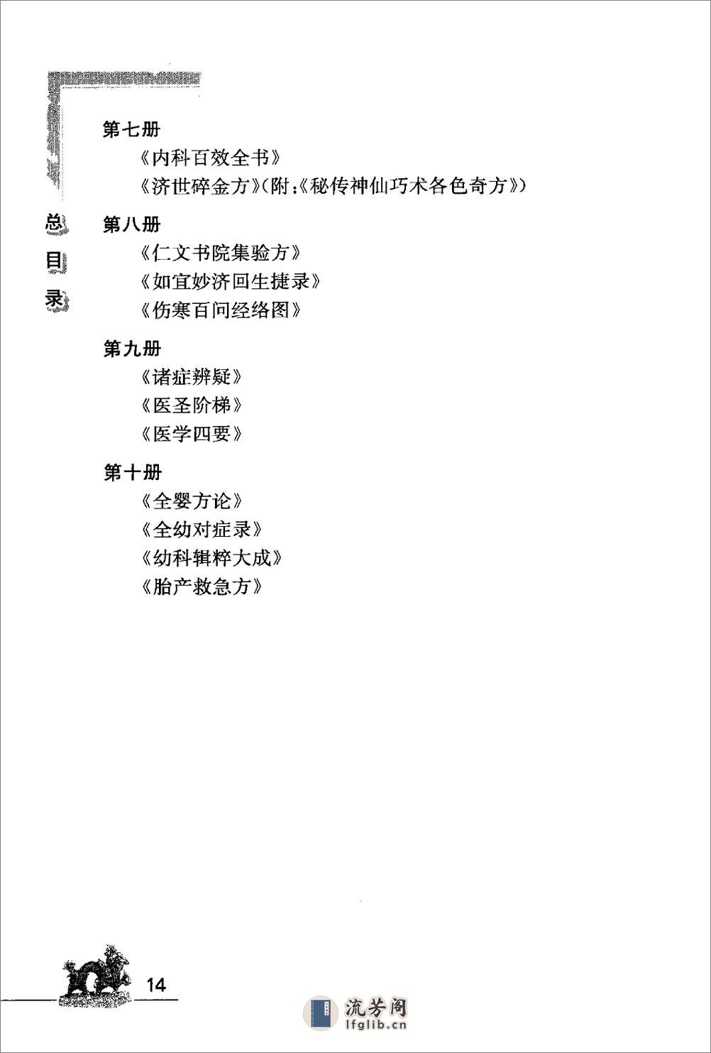 海外回归中医善本古籍丛书（续）第4册 - 第13页预览图