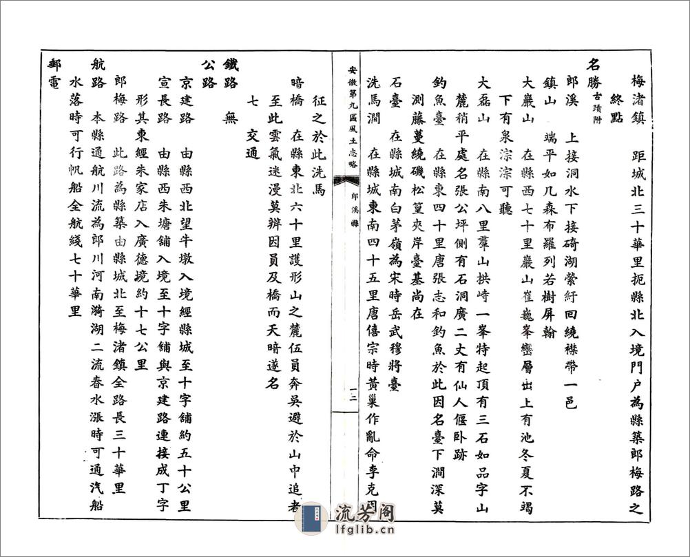 安徽第九区风土志略（民国） - 第20页预览图