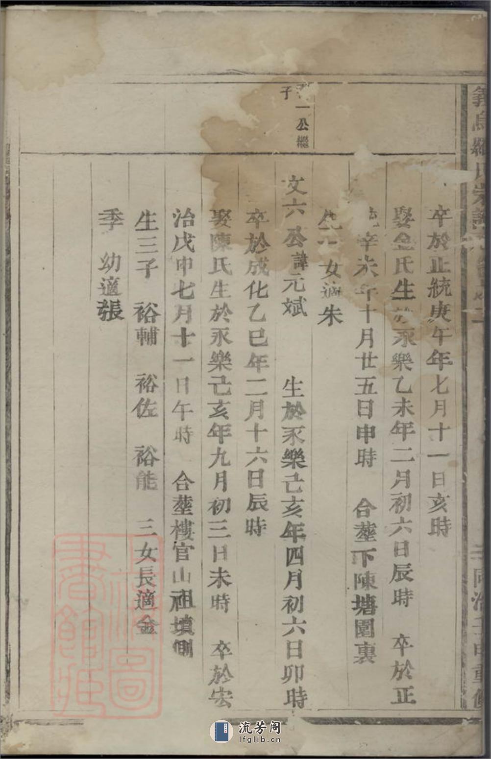 义乌罗氏宗谱 - 第8页预览图