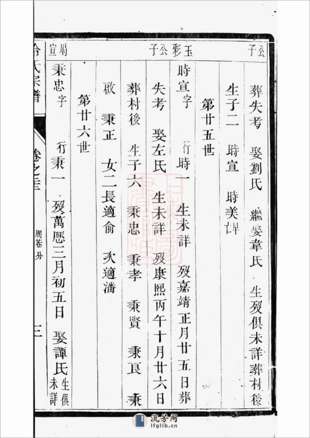 云阳冷氏宗谱 - 第18页预览图