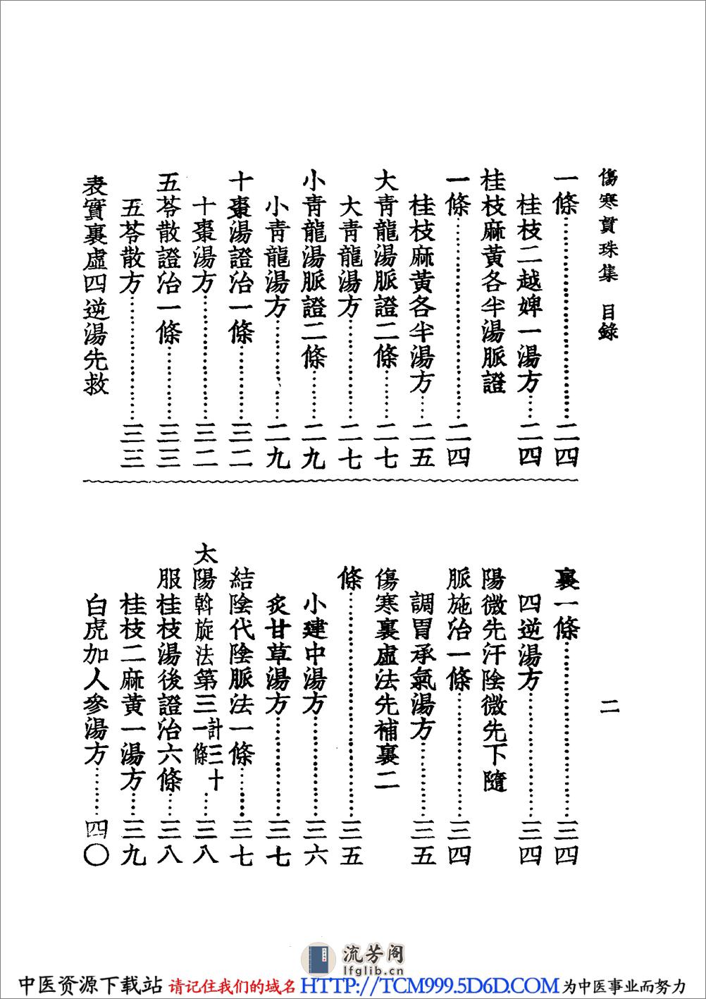 中国医学大成.05.伤寒贯珠集 - 第16页预览图