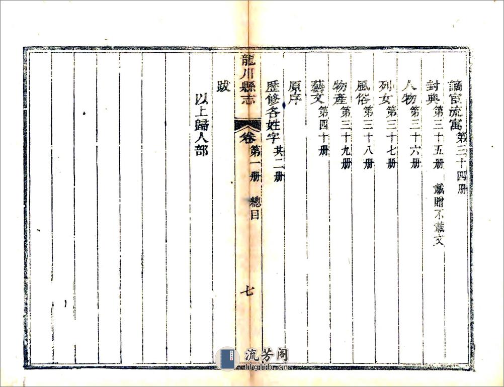 龙川县志（嘉庆） - 第20页预览图