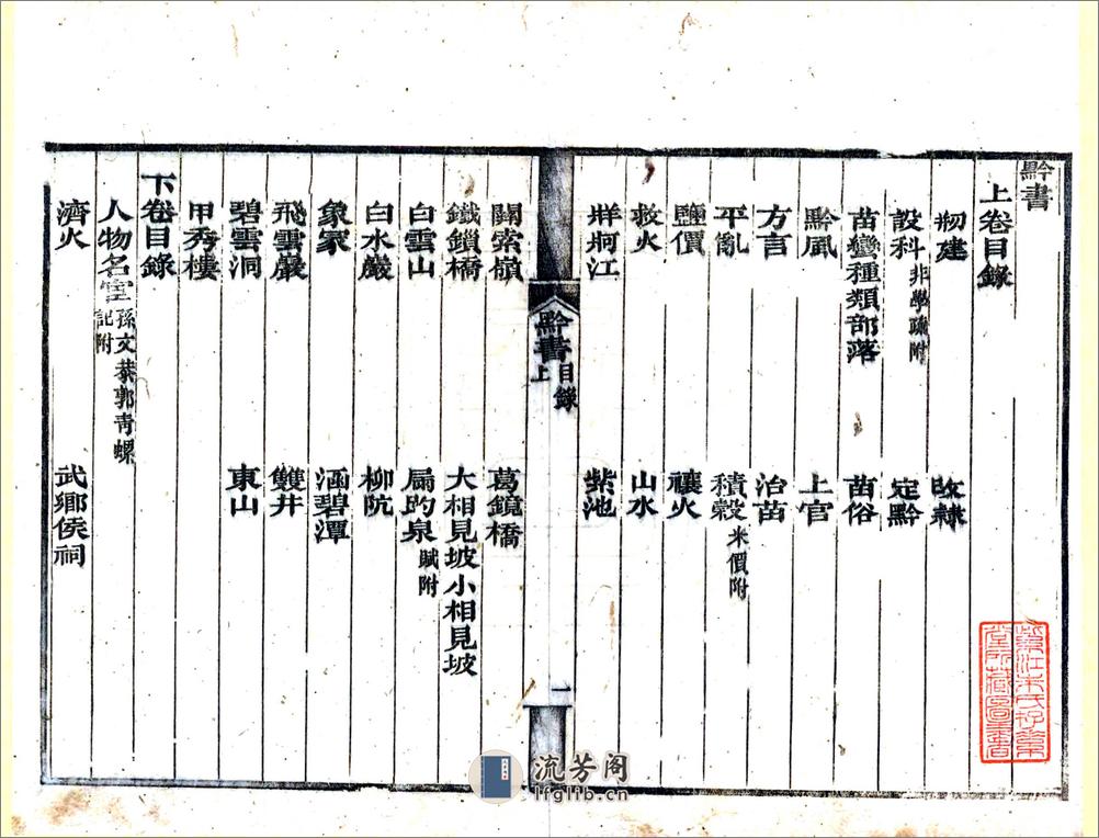 黔书（康熙光绪23年） - 第7页预览图