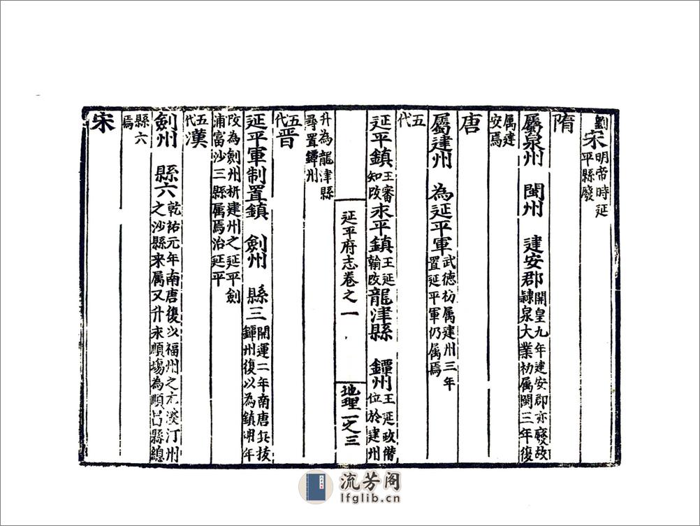 延平府志（嘉靖） - 第12页预览图