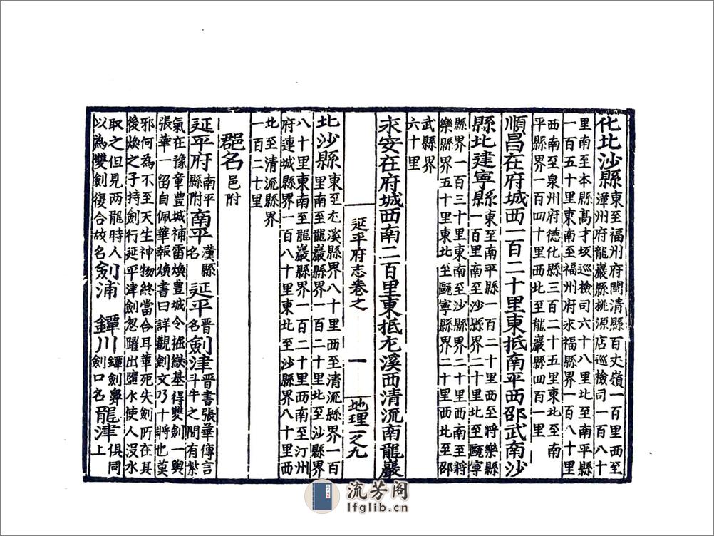 延平府志（嘉靖） - 第18页预览图