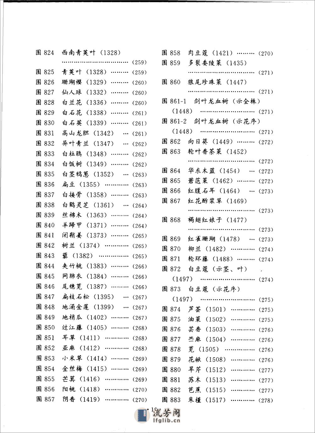 全国中草药汇编彩色图谱（第二版）（全彩版） - 第17页预览图