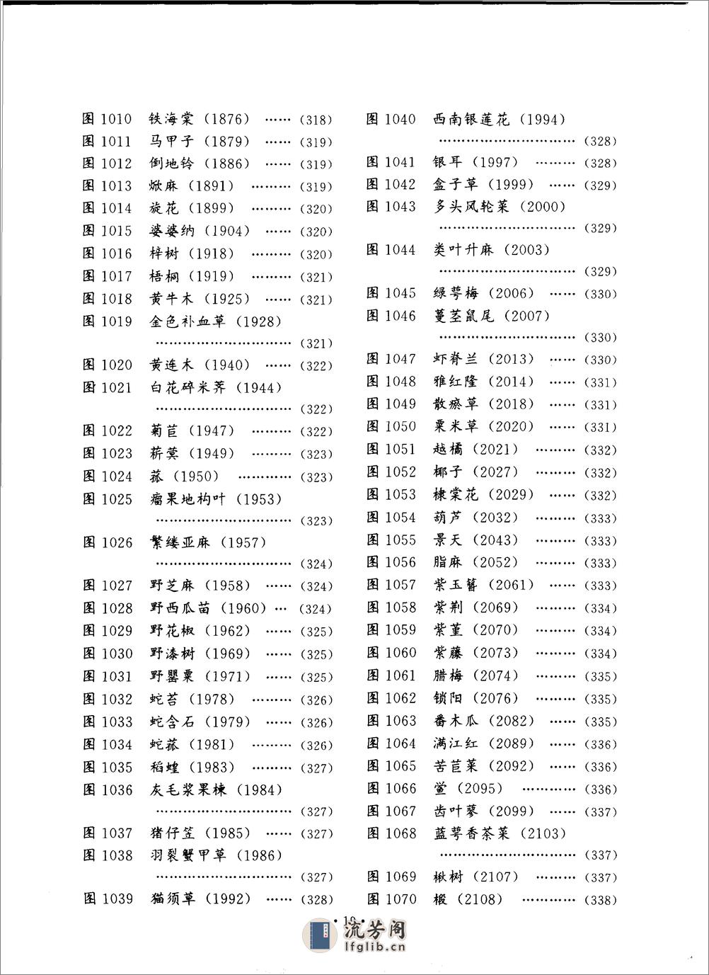 全国中草药汇编彩色图谱（第二版）（全彩版） - 第20页预览图