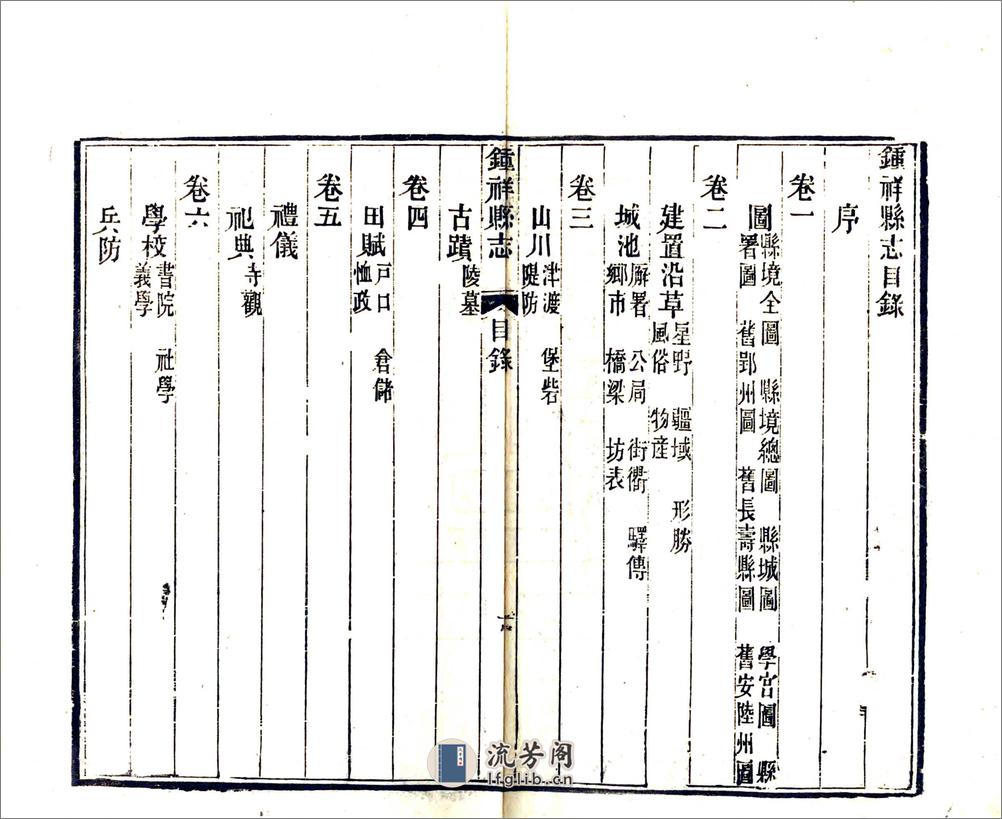 钟祥县志（同治）卷00-10 - 第5页预览图