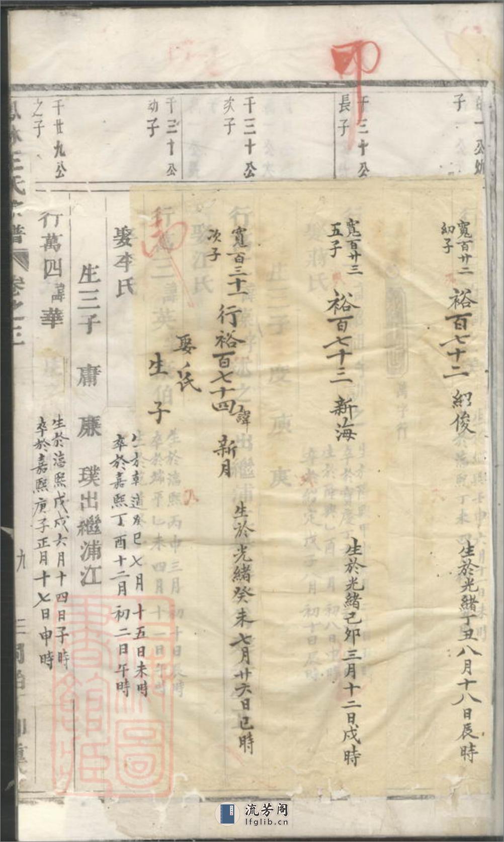 凤林王氏宗谱：[义乌] - 第19页预览图