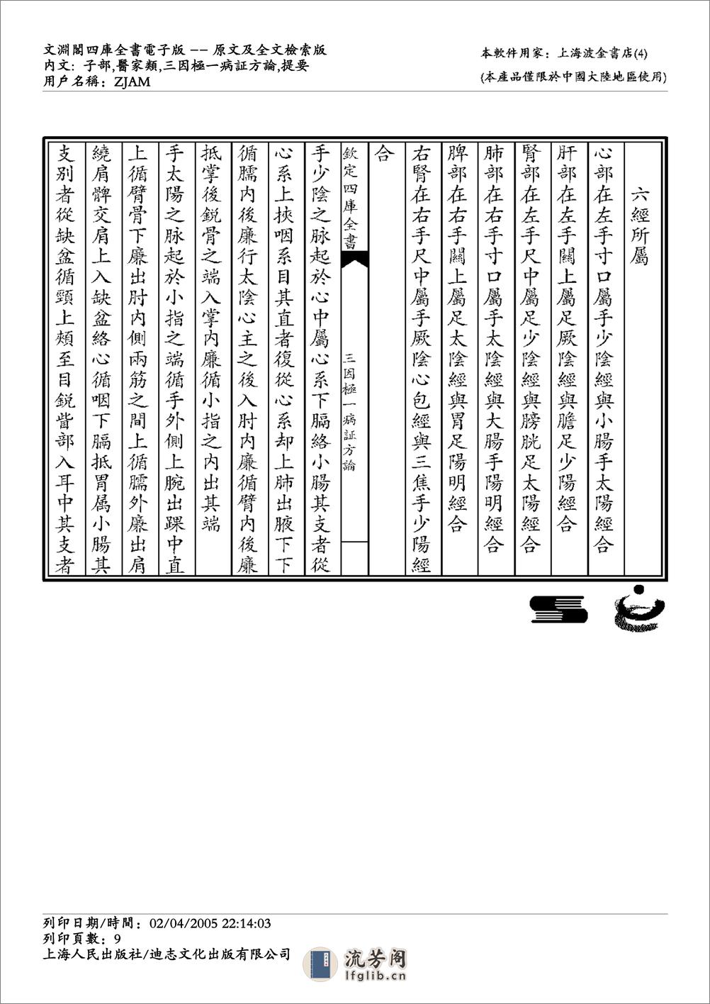 三因极一病证方论 - 第9页预览图