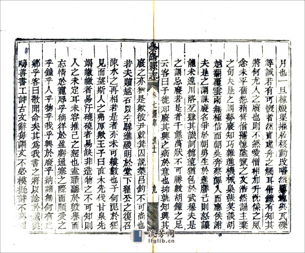 崇阳县志（同治）卷07-12 - 第10页预览图