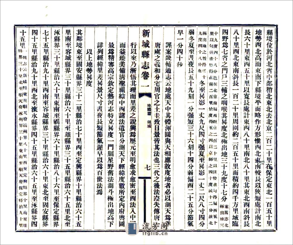 新城县志（民国） - 第17页预览图