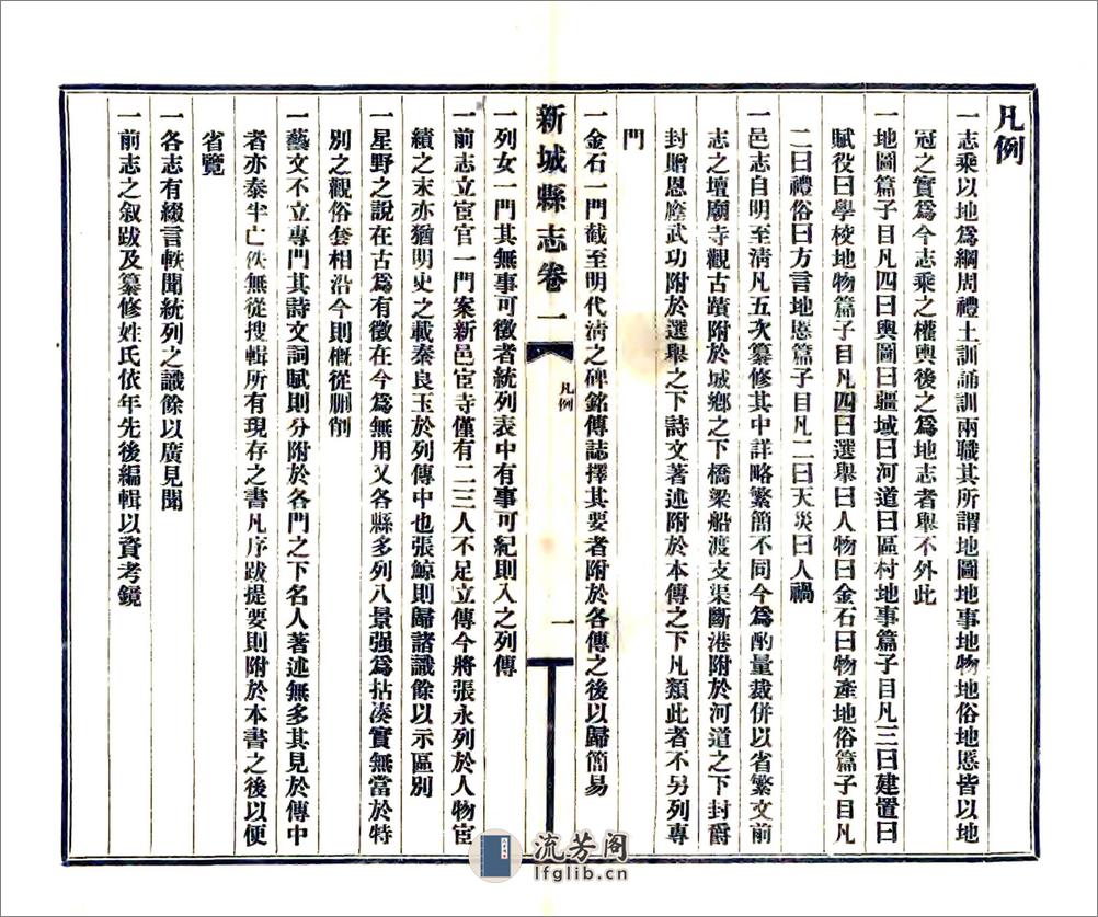 新城县志（民国） - 第9页预览图