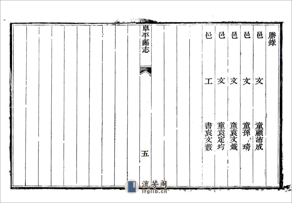 阜平县志（同治） - 第14页预览图