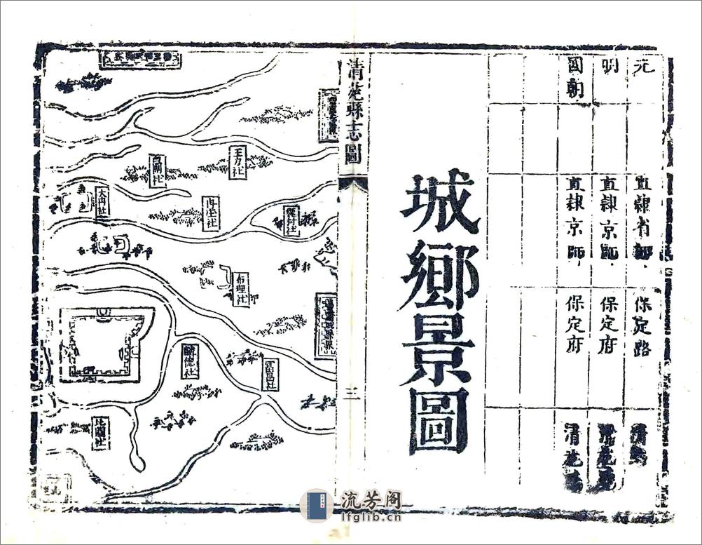 清苑县志（康熙） - 第8页预览图