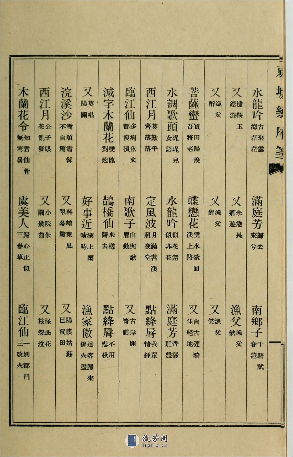 东坡乐府笺3卷.01.宋.苏轼撰.龙沐勋笺.民国25年（1936）上海商务印书馆铅印本 - 第15页预览图