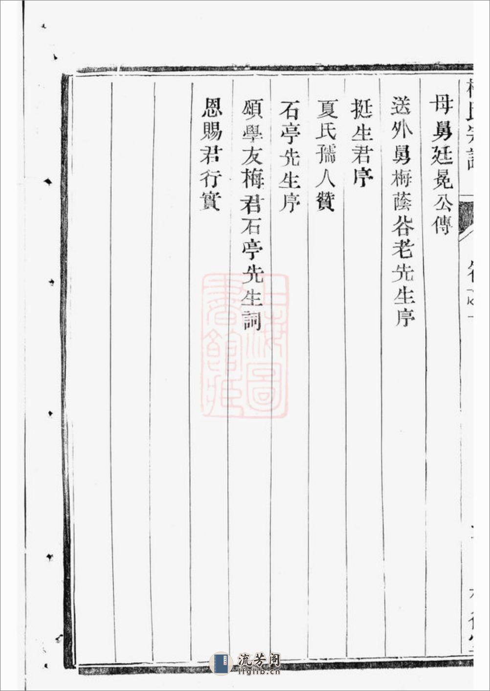 云阳姜堰梅氏重修宗谱：六卷 - 第16页预览图
