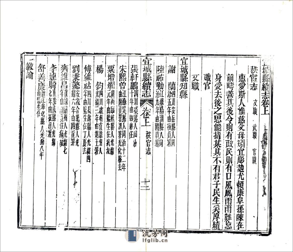 宜城县续志（光绪） - 第17页预览图